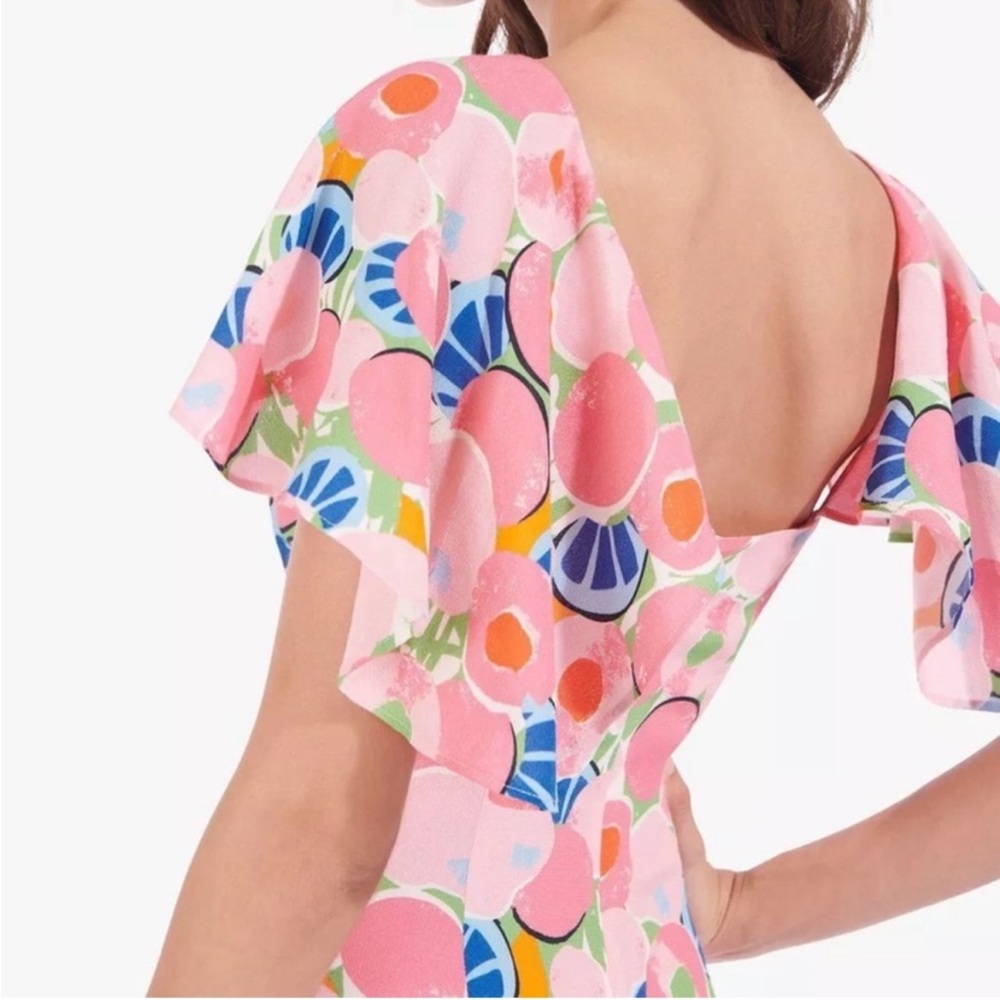 Staud - Chiquita Mini Dress - Colorful and Fruity - NWT - size 4 - Picture 2 of 16